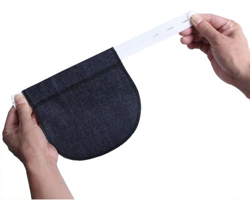 Imagen 8 de 8 de Kit 3 Extensores De Pantalón Bandas Embarazo Maternidad