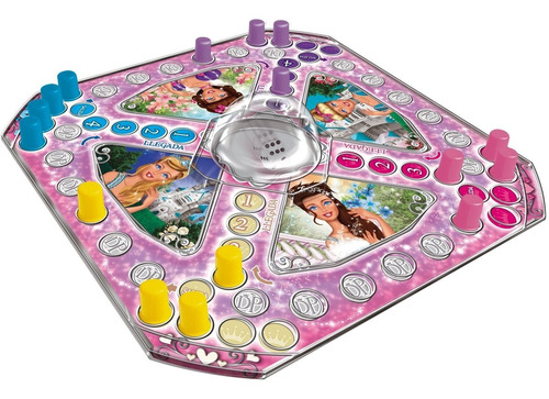 Ludo Matic Diseny Princesas Automático Ditoys 