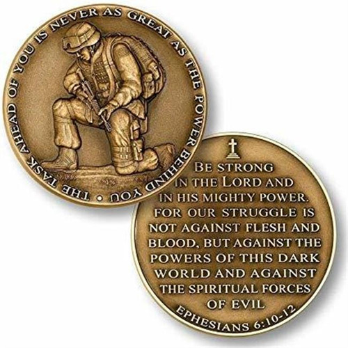 The Task Ahead Challenge Coin Collector's Medallion