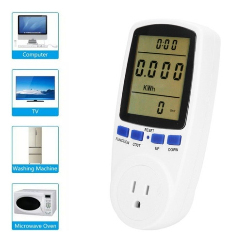 Medidor De Consumo Eléctrico Ahorrador Luz 110v- 130v