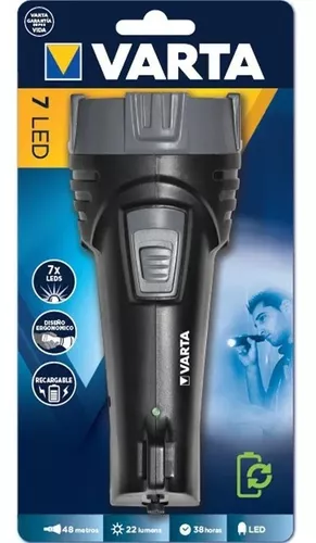 Linterna Profesional recargable Varta Line Led 3W por 37,95€!! antes  49,99€!!