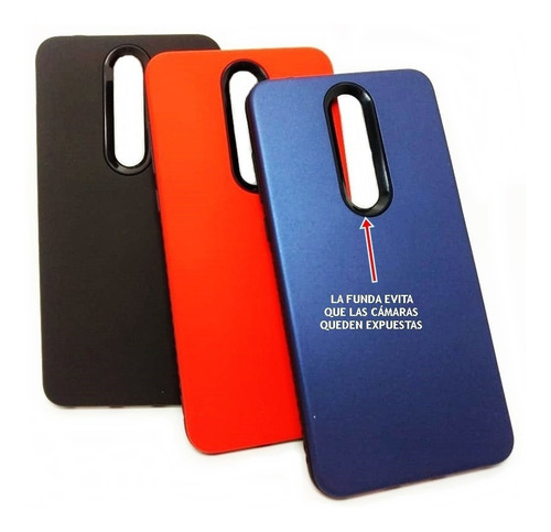 Funda Rigida Lisa Soft Protege Cámara Nokia 3.1 Plus Rosario