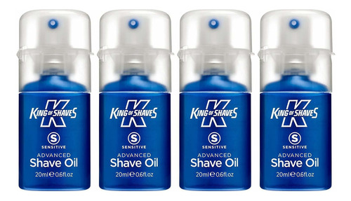 King Of Shaves Kinexium Aceite De Afeitar, Sensible, 0.6 Fl