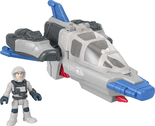 Nave Espacial Imaginext Lightyear Con Figura Y Proyectil
