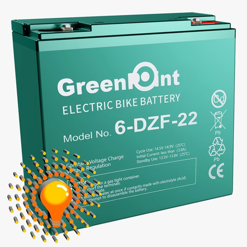 Batería Gel 12v 22ah  Para Motos Electricas