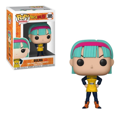 Funko Pop Dragon Ball Z Bulma Yellow Outfit