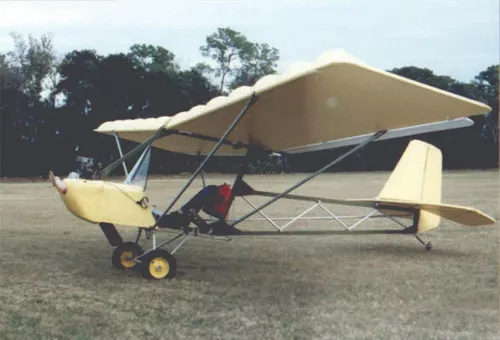 Aviao Monomotor Ultraleve Com Controle Remoto