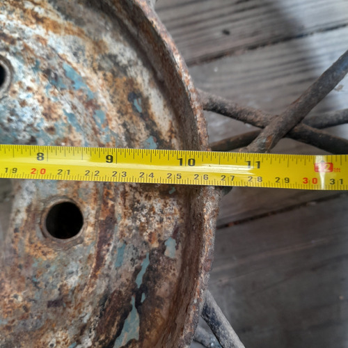Imagem 5 de 9 de Roda Aro 21 Fordinho Ford Antigo Raiada Pra Restauro