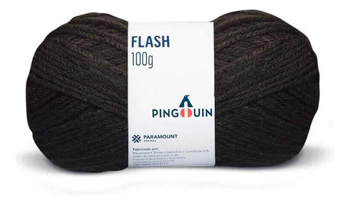 La Flash 100g Pingouin Cor 0716 - Marrom
