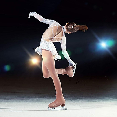 Medias De Práctica De Patinaje Artístico Sobre Puro 5-8