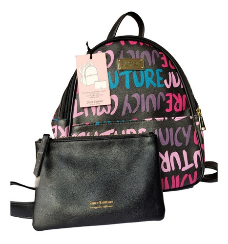 Mochila Juicy Couture Modelo Love Letter Mas Estuche