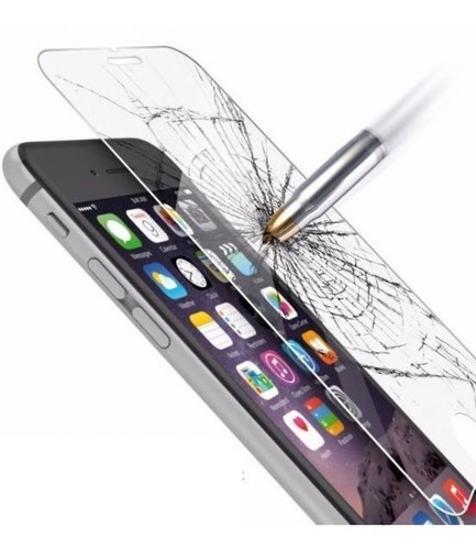 Funda Uso Rudo Protector D Cámaras Brillo Para iPhone + Mica (Usado)