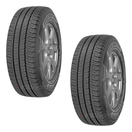 Paquete De 2 Llantas 205/65r16 Goodyear Efficient Grip Cargo