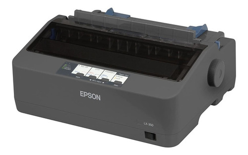 Imagem 7 de 7 de Impressora função única Epson LX Series LX-350 cinza 120V