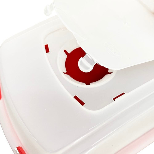 2 Pack Contenedor Para Residuos Punzocortantes Rpbi 4l Rojo