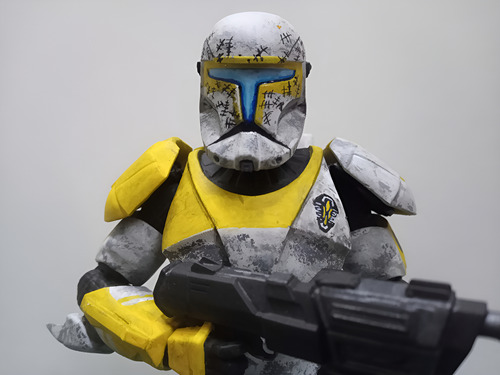 Star Wars The Black Series Clone Commando Gregor Custom (Usado)