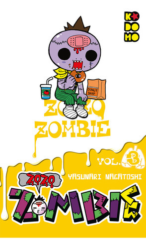 Zozo Zombie Num. 03 (de 11), De Nagatoshi, Yasunari. Editorial Ecc Ediciones, Tapa Blanda En Español