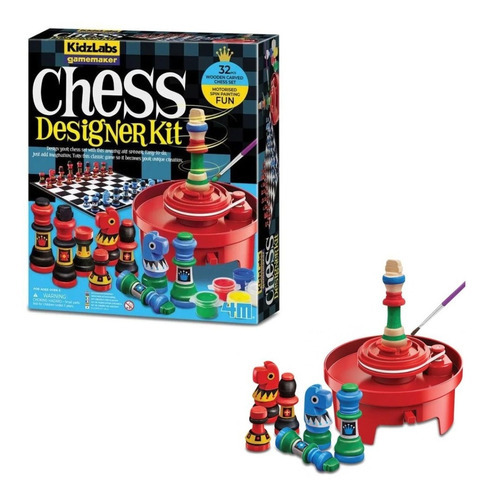 Ajedrez Personalizado Chess Designer Kit 4m