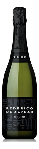 Champagne Vino Espumante Federico De Alvear Extra Brut 750ml