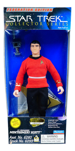 Star Trek Collector Federation Lt Commander Montgomery Scott