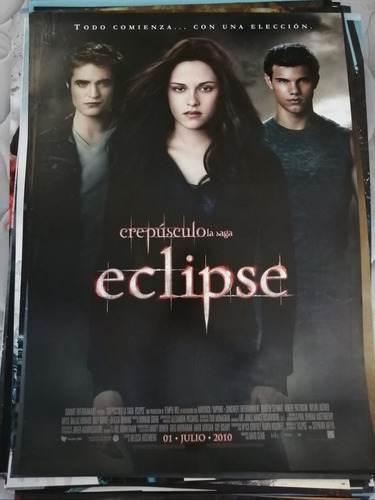 Afiche-póster De Película De Cine Original Eclipse