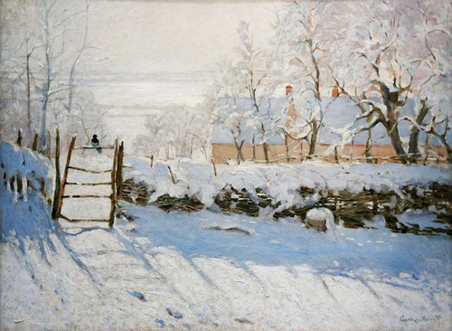 Bluebird Puzzle 4000 Pzs - Claude Monet - The Magpie