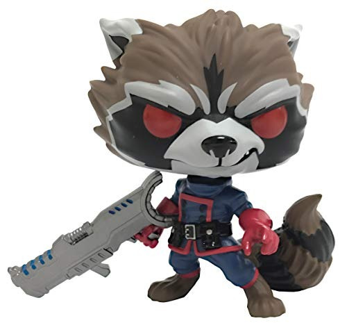 Figura De Vinilo Clásica Px Rocket Raccoon Marvel Gotg Pop