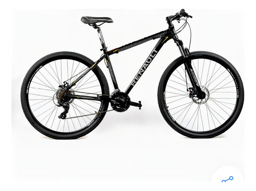 Bicicleta Venzo Renault Mtb 21 V Disco R-29 Color Negro