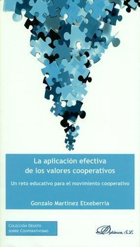 Libro Aplicación Efectiva De Los Valores Cooperativos. Un R