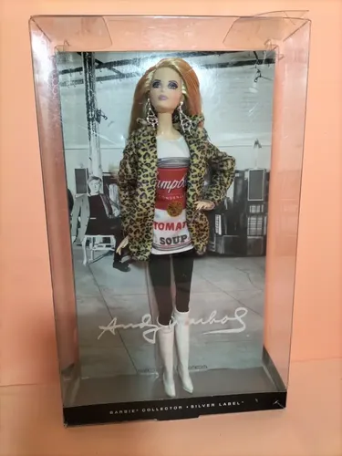Barbie Collector Andy Warhol Campbell's Soup Can 1 Doll