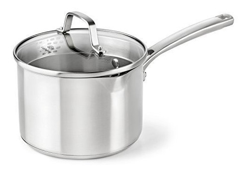 Calphalon Clásico Acero Inoxidable, Salsa Pan, De 3 1/2 Cuar