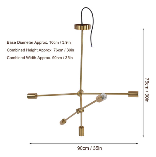 Candelabro Moderno, Aspecto Único, Diseño Elegante