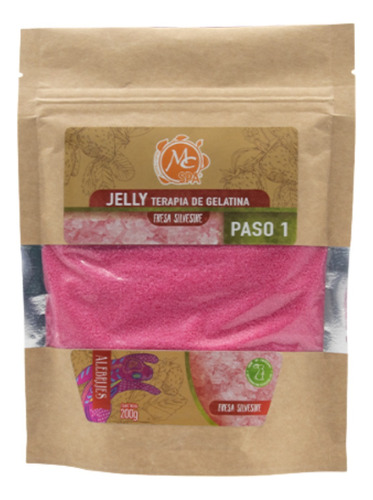  Jelly Spa De Origen Mineral Diferentes Aromas Mc Nails 200gr Fragancia Fresa Silvestre