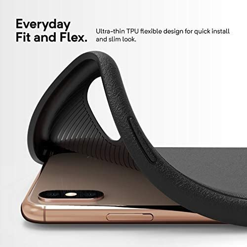 Imagen 3 de 8 de Funda Caseology By Spigen Vault Para iPhone XS Max Negro