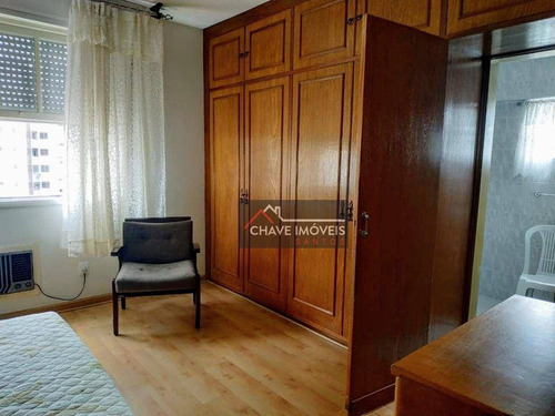 Imagem 12 de 15 de Apartamento Com 3 Dormitórios À Venda, 220 M² Por R$ 750.000 - José Menino - Santos/sp - Ap3146