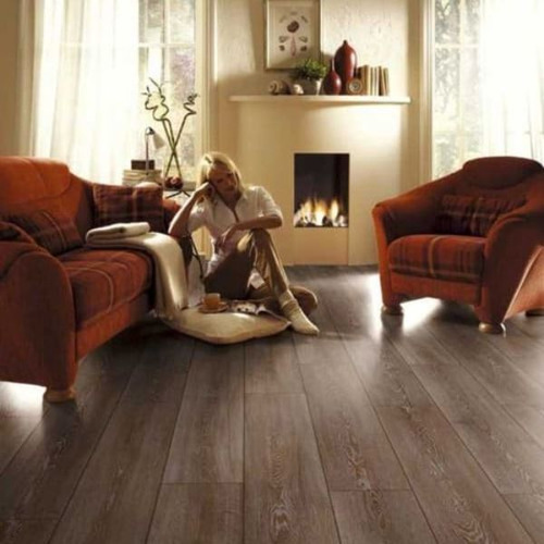 Pisos Flotantes Kronotex 8mm- Con Bisel- Caja 2,13m2 Roble Stirling Pure