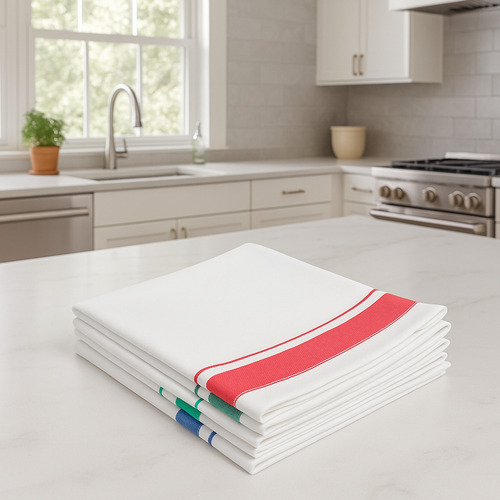 Pack 3 Paños de Cocina 100% Algodón 50x70cm Alta Absorción