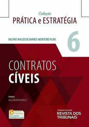 Contrato Cíveis - Coleção Prática E Estratégia - Vol 6