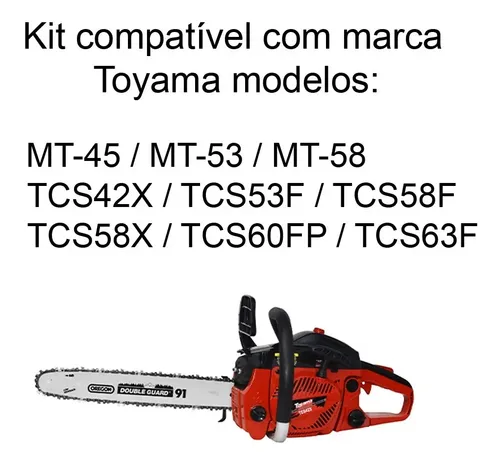Sabre 18 + 1 Corrente Para Motosserra Toyama Tcs53f-gii-16sn