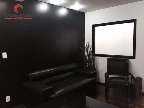 Imagem 11 de 15 de Sala Comercial Para Venda - Porteira Fechada - V-4456