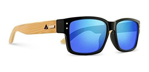 Treehut Ebony Stylish Wood Frame Sunglasses - Temples Fzk6p