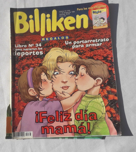 Revista Antigua Infantil * Billiken * N° 4163 Tapa Feli Mamá