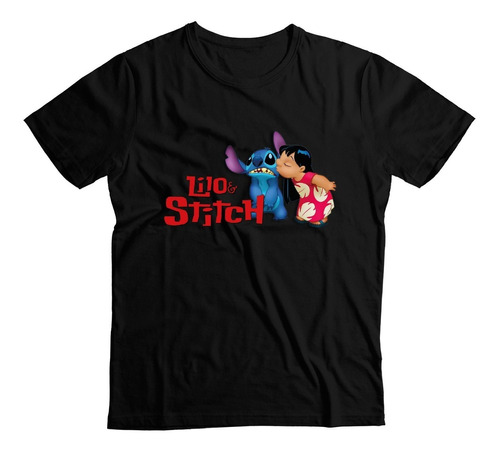 Polera Stitch Lilo Stich Diseños S A Xl Algodón Hombre Mujer