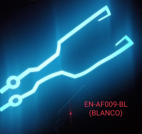 Imagen 1 de 3 de Tira De Luz Decorativa De Led Luminosa Para Casco Moto 