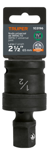 Nudo Universal Para Dados De Impacto 1/2'' Truper 103196