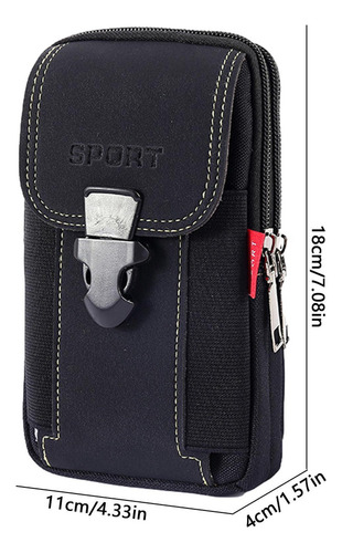 D Funda For Teléfono Con Cinturón Estuche Multifuncional