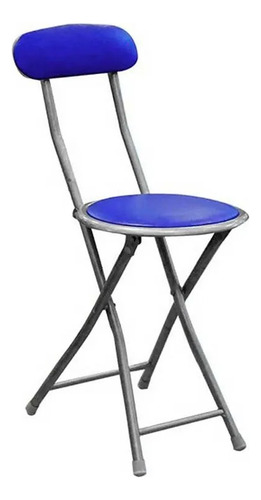 Silla Plegable Blue C/espaldar