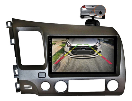 Central Multimidia New Civic G8 2007-2011 Android 14 Carplay