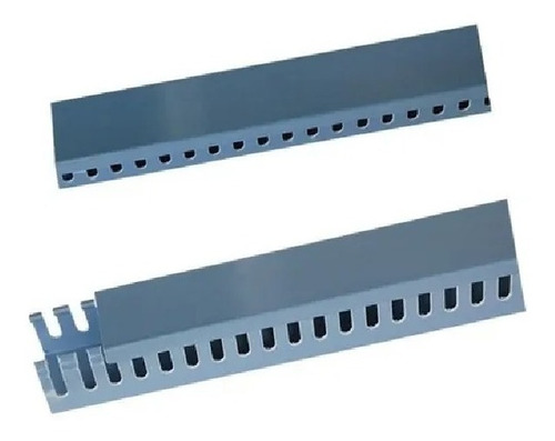 Canaleta Plástica Ranurada 60mm Altura X 40mm Base X 2m