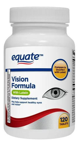 Ocuvite Equate Vision Luteina Vitamina Vista 120 Tabletas